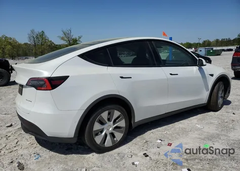 2020 Tesla Model Y из США, поврежденный, VIN 5YJYGDEE7LF047073